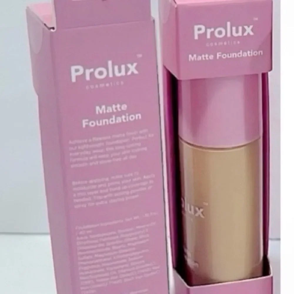 💥New Prolux Matte Foundation • Vegan & Cruelty Free Set of 2 - 1.35 FL oz.